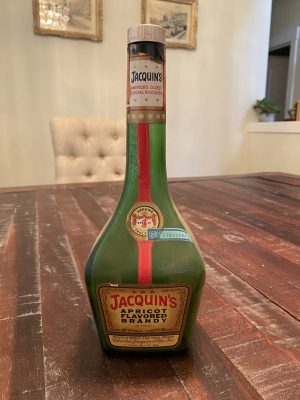 JACQUIN'S APRICOT FLAVORED BRANDY - PHILA, PA EST. 1884