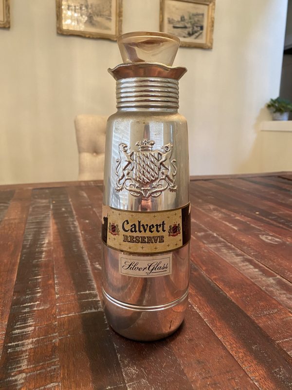 Calvert RESERVE Silver Glass Blended Whiskey - BALTIMORE, MD, LOUSVILLE, KY