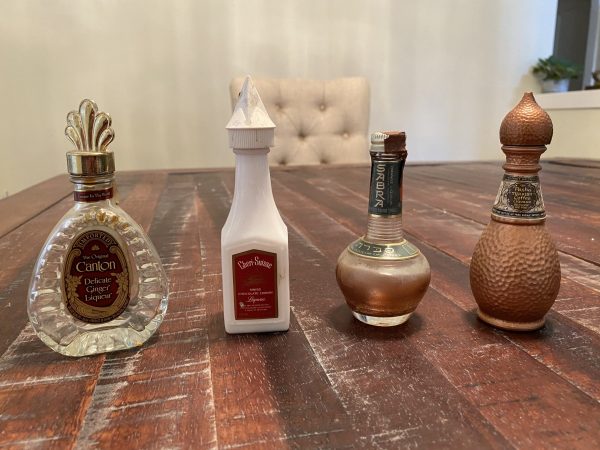 4 Mini Bottles: Canton, SABRA, Sheri-Suisse and Turkish Pasha