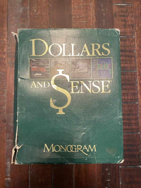 1983 Apple DOLLARS AND SEN$E MONOGRAM Software - Inglewood, CA. Made in U.S.A. #238180