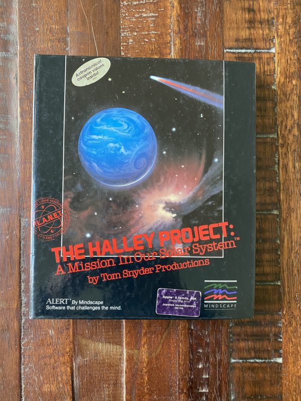 THE HALLEY PROJECT vintage Apple IIc