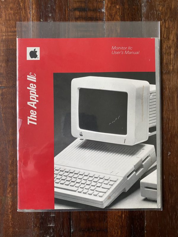 The Apple IIc Monitor IIc User's Manual