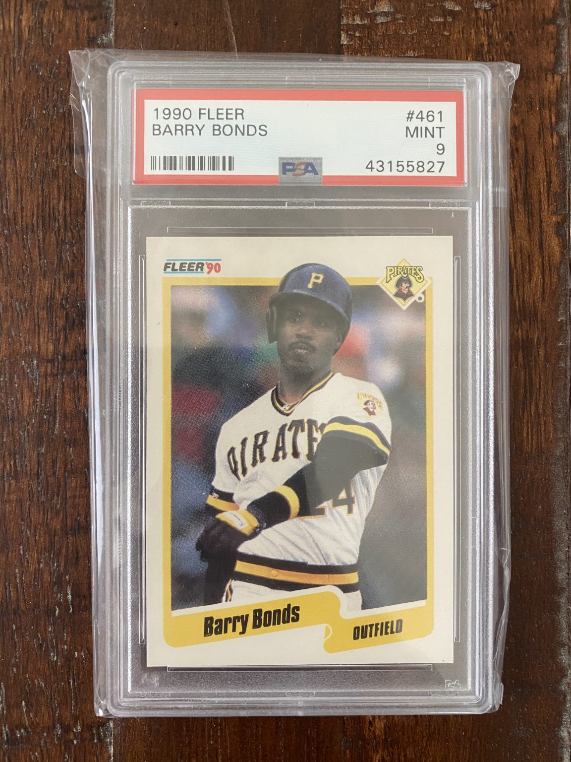 1988 Fleer Barry Bonds Card
