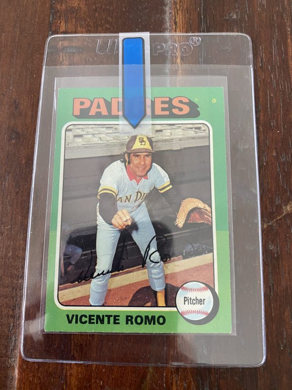 Vincente Romo San Diego Padres Pitcher Baseball Card #247