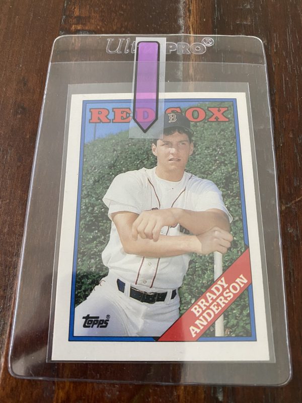 Brady Anderson, Boston Red Sox, Baseball Card Topps Traded #5T