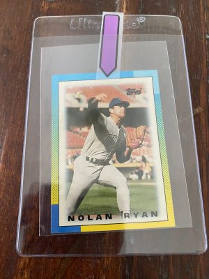 Nolan Ryan, Topps Mini Leaders Baseball Card 1990 #39