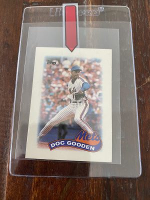 Doc Gooden, Topps Mini Leaders Baseball Card 1989 #26