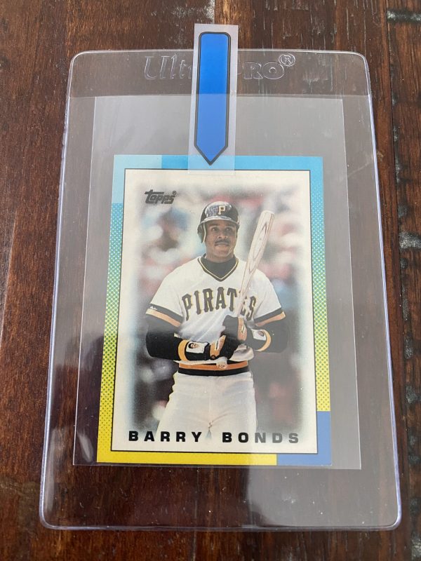 Barry Bonds, Topps Mini Leaders Baseball Card 1990 #70