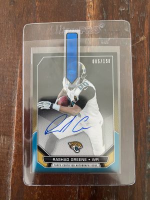 Rashad Greene, Jaguars Florida St., Autograph, Topps Football Card 2015 (005 of 150)