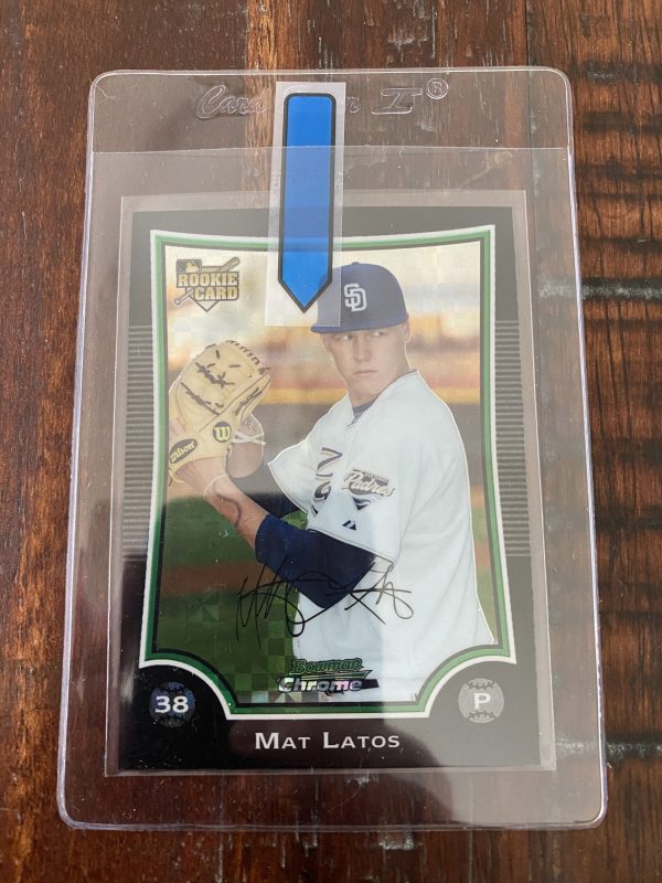 Mat Latos, Autograph, Topps Bowman Draft Baseball Card #BDP18