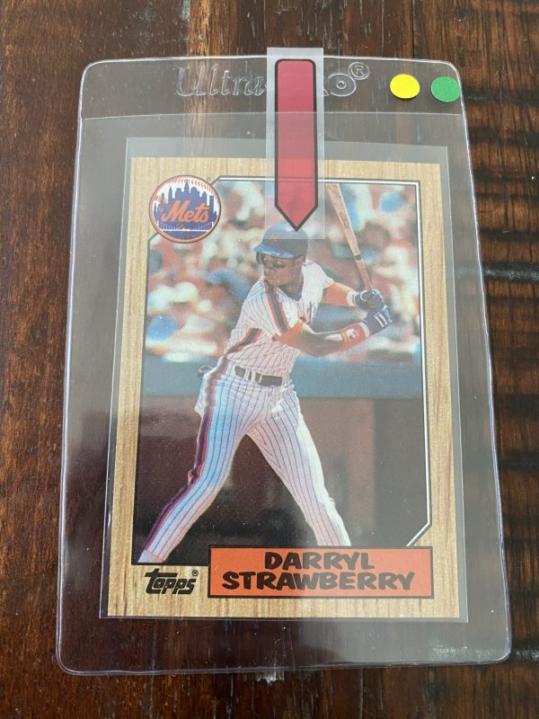 Darryl Strawberry, Topps Baseball Card 1989 #460