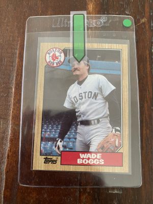 Wade Boggs, Boston Red Sox, Topps Baseball Card #150