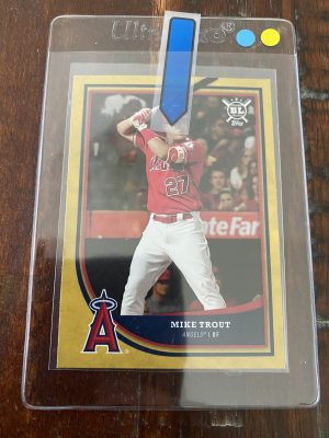 Mike Trout, Los Angeles Angels, Topps Big League Baseball Card #150