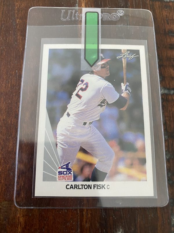 Carlton Fisk, Chicago White Sox, Baseball Card Leaf #10