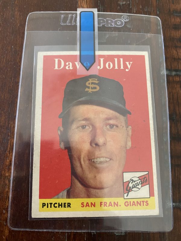 Dave Jolly, San Francisco Giants, Topps #183