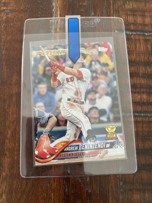 Andrew Benintendi, Boston Red Sox, Topps Baseball Card #556 Series 2