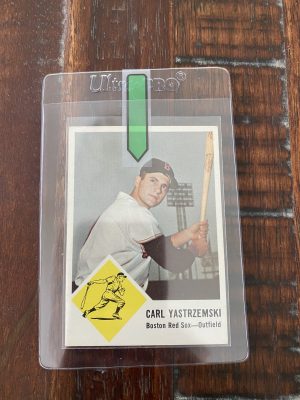 Carl Yastrzemski, Boston Red Sox, Fleer Baseball Card #8