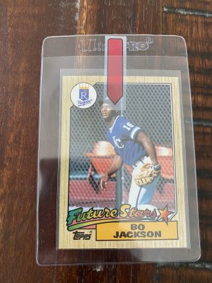 Bo Jackson, Royals, Topps Future Stars Baseball Card #170