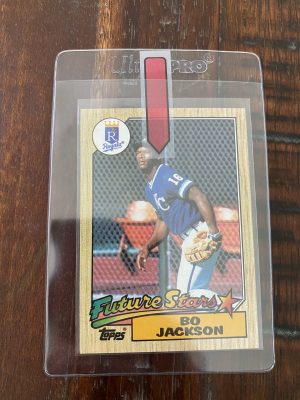 Bo Jackson, Royals, Topps Future Stars Baseball Card #170