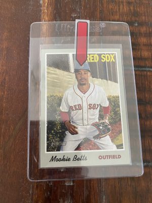 Markus Lynn Betts, Boston Red Sox, Topps Baseball Card #78