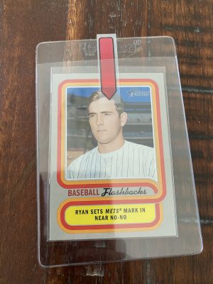 Nolan Ryan, New York Mets, Topps Flashbacks Baseball Card #BF-NR