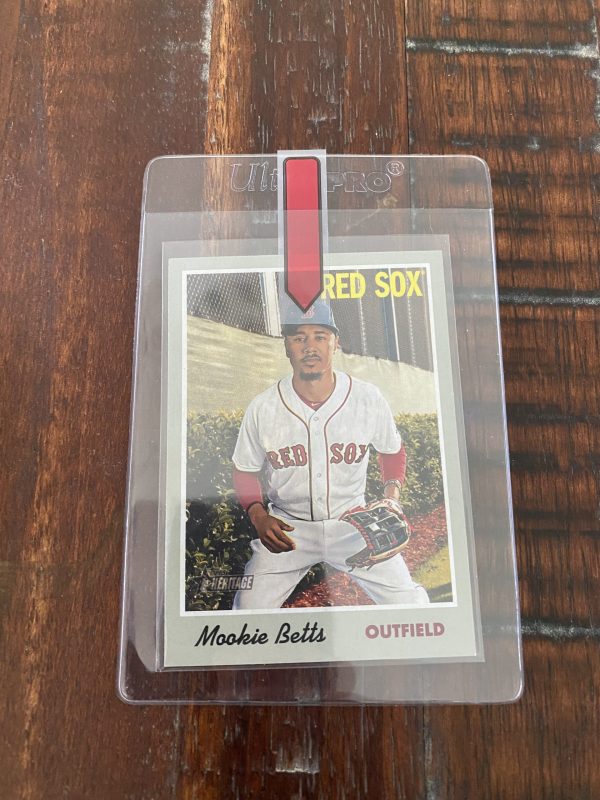 Mookie Betts, Boston Red Sox, Topps Baseball Card #78