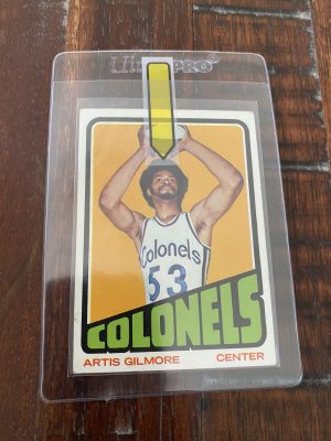 Artis Gilmore, Kentucky Colonels, Topps Basketball Card #180