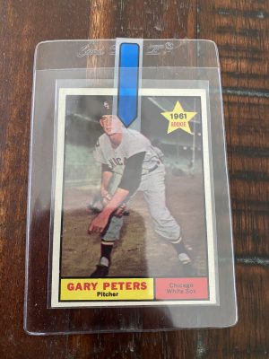 Gary Peters, Chicago White Sox, Topps Baseball Card #303