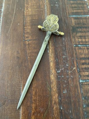 Vintage Sword Letter Opener "SPAIN" / "TOLDEO"