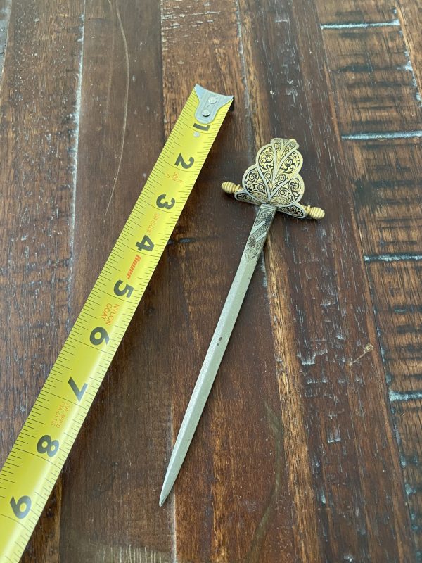 Vintage Sword Letter Opener "SPAIN" / "TOLDEO"