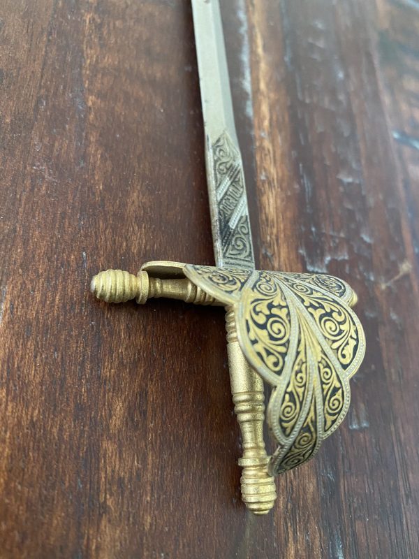 Vintage Sword Letter Opener "SPAIN" / "TOLDEO"