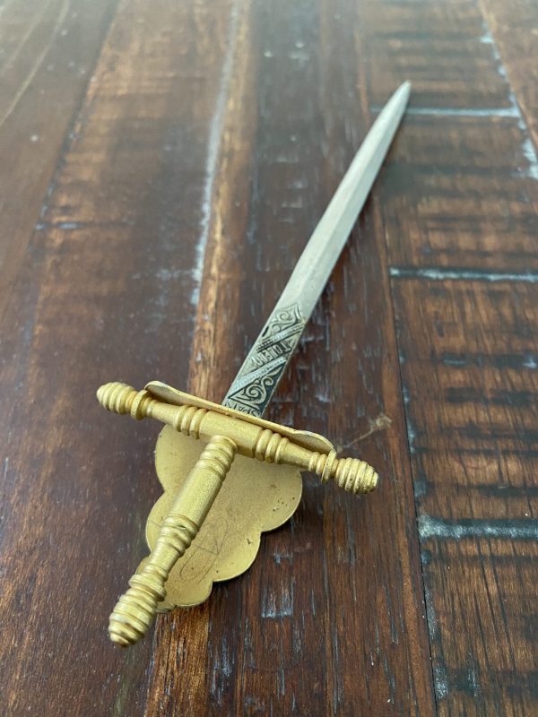 Vintage Sword Letter Opener "SPAIN" / "TOLDEO"