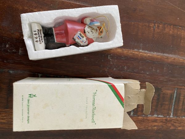 1979 Norman Rockwell Christmas Ornament w/ Box