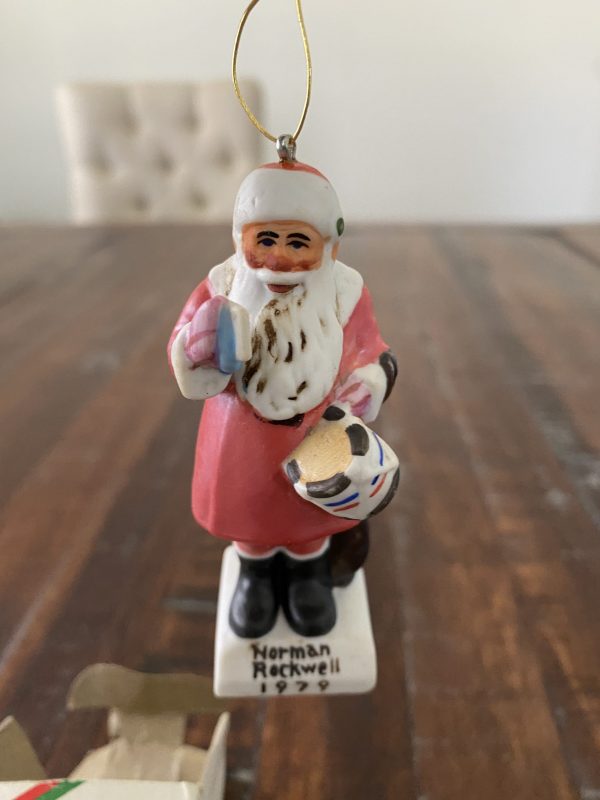 1979 Norman Rockwell Christmas Ornament w/ Box