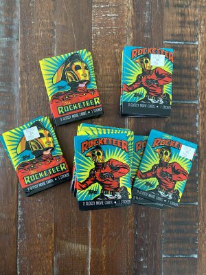 12 Packs of "The Rocketeer" Glossy Movie Cards