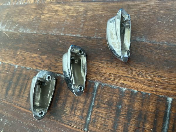 Three (3) Vintage Tom Tom Drum Lugs