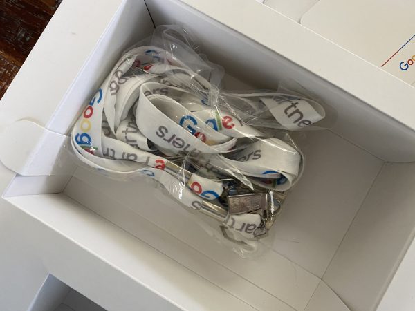 Google Partners Box w/ Lanyards