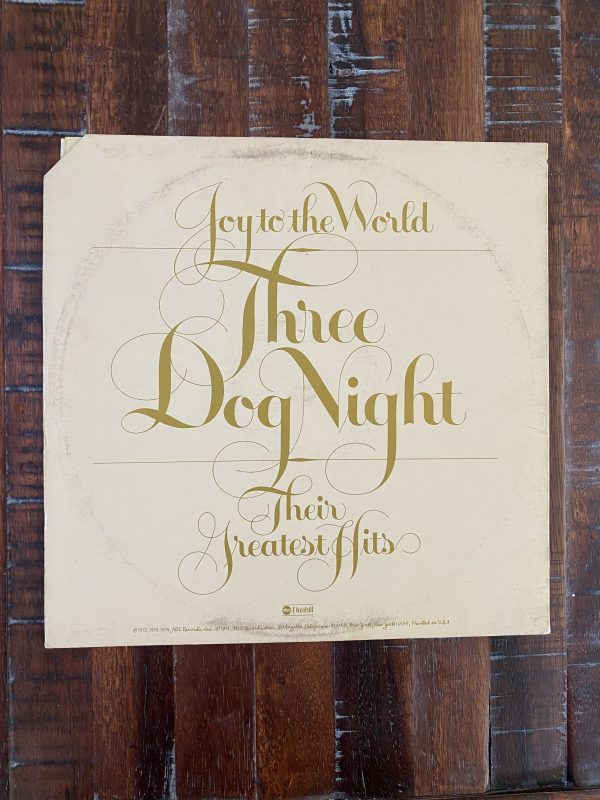 Three Dog Night "Joy To The World" Record Album